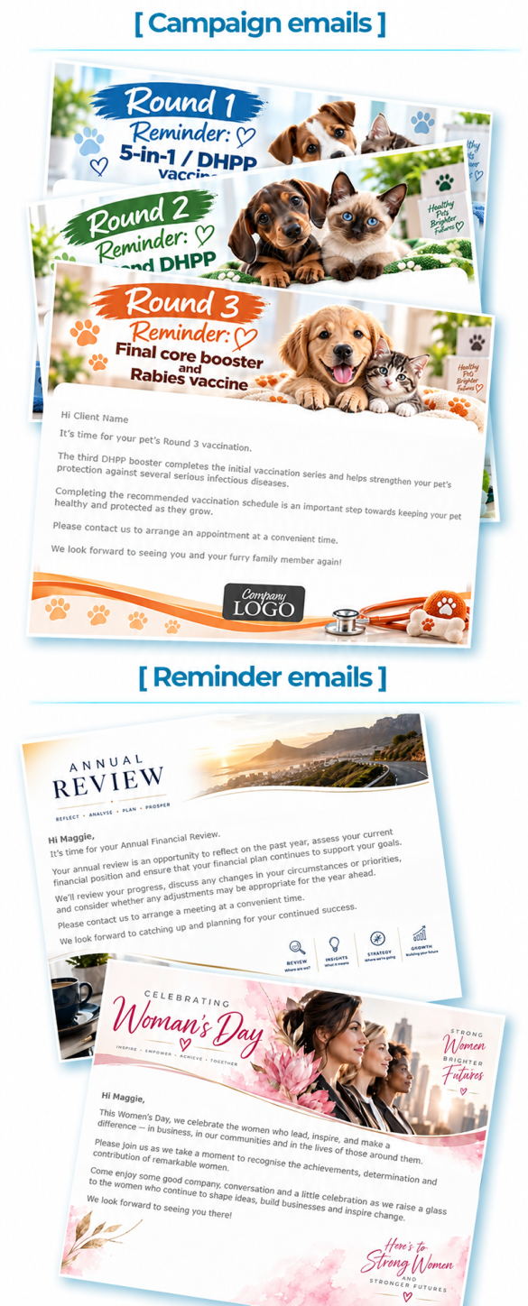 Campaign & Reminder Emails
